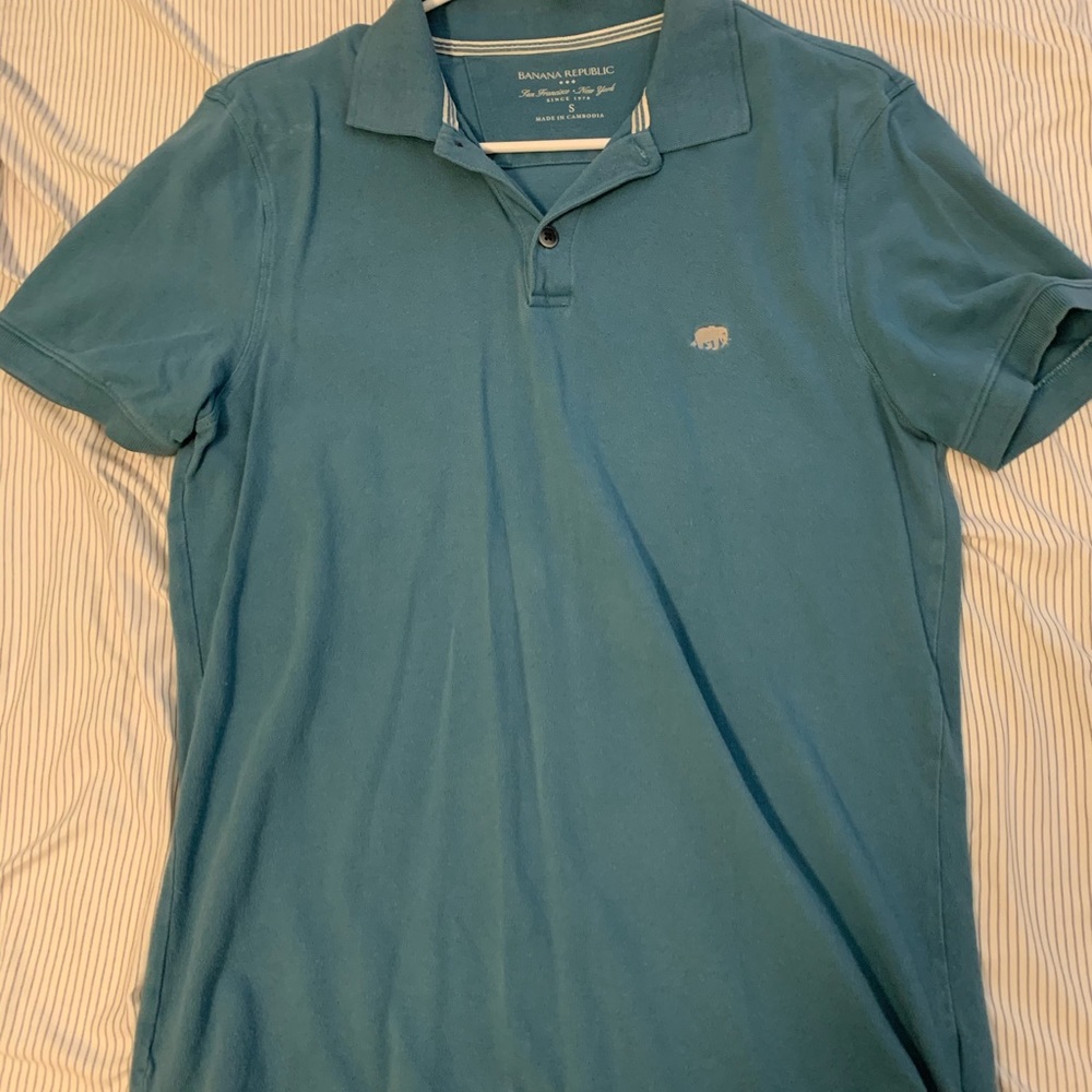 Banana republic polo. Green. Size S